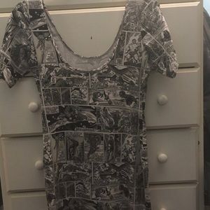 Hot Topic Marvel comic book Superhero Casual Dress